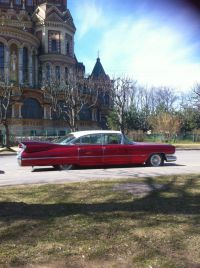 Rent Cars and Buses: Cadillac Deville 1959
